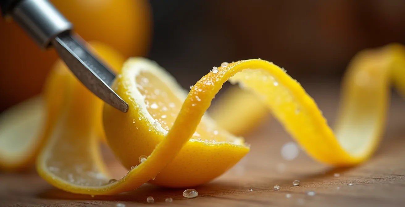 Limoni biologici italiani con buccia naturale per uso culinario