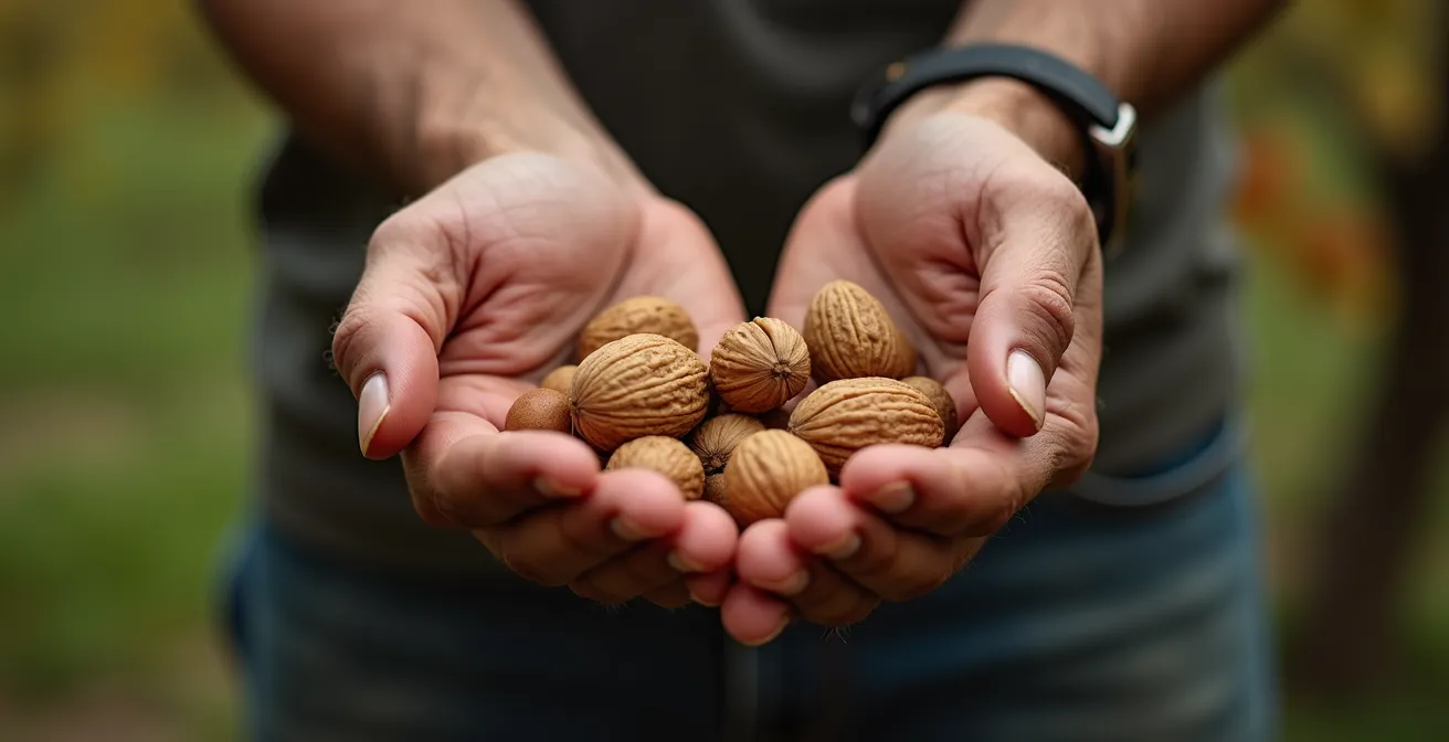 Assortimento di frutta secca italiana DOP e IGP ricca di omega-3
